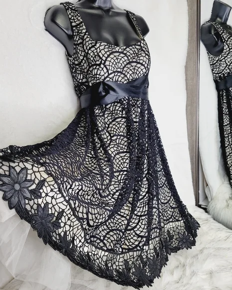 BAIN de Nuit Designer Couture Dress Gown French - Picture 10 of 14